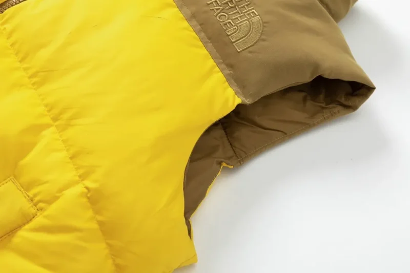 Replica The North Face 22Ss Down Vest Yellow Reps - RepLuxe