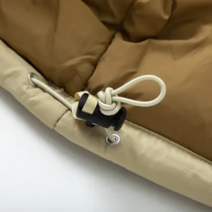 Replica The North Face 22Ss Down Vest Beige Reps - RepLuxe