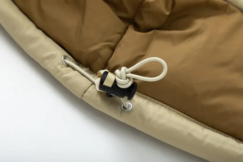 Replica The North Face 22Ss Down Vest Beige Reps - RepLuxe