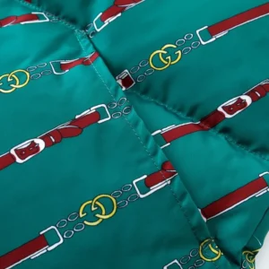 Replica THE NORTH FACE x GUCCI Vest Green Pattern Reps - RepLuxe