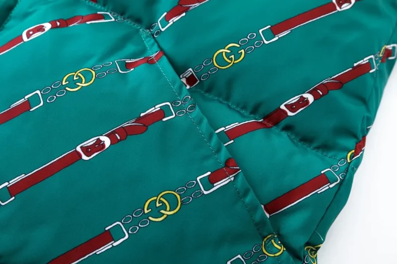 Replica THE NORTH FACE x GUCCI Vest Green Pattern Reps - RepLuxe