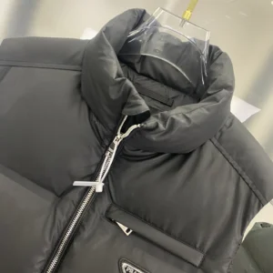 Replica Prada Re-Nylon Down Vest Black Regular Reps - RepLuxe