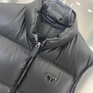 Replica Prada Tech Down Vest Black Quilted Reps - RepLuxe