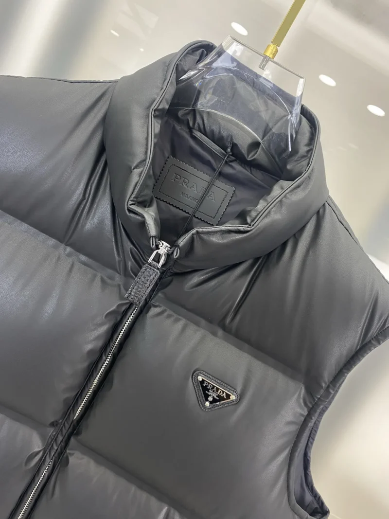 Replica Prada Tech Down Vest Black Quilted Reps - RepLuxe