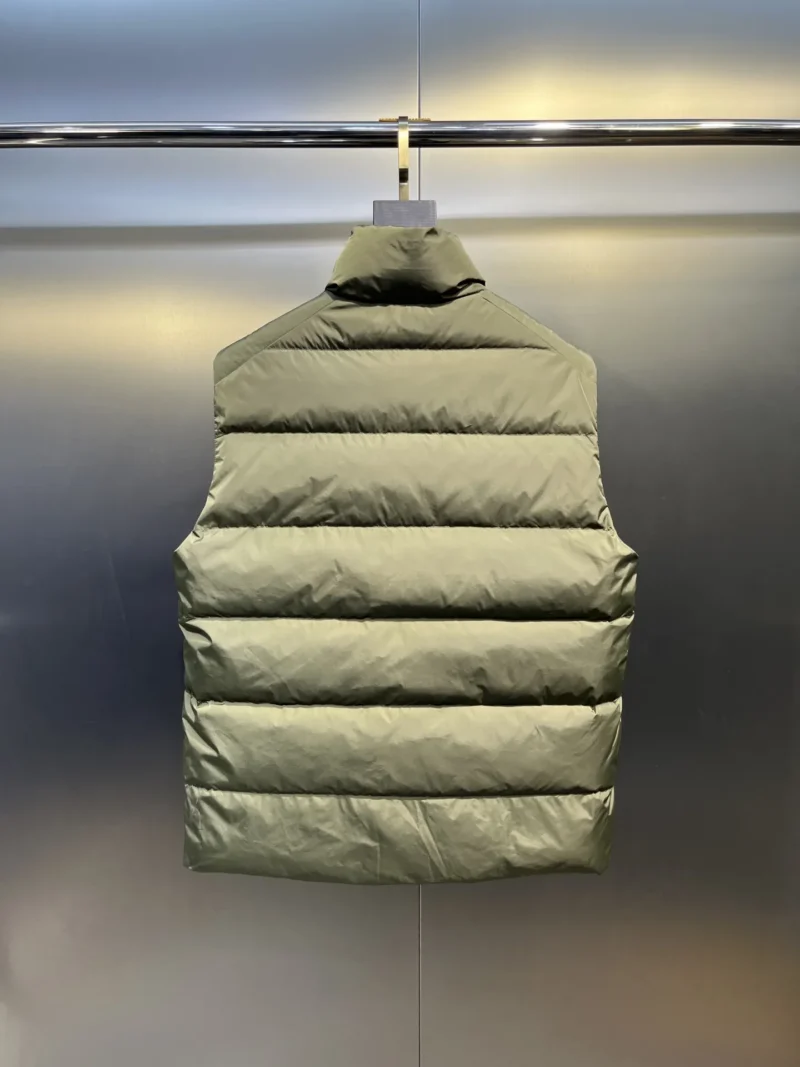 Replica Prada Minimalist Down Vest Olive Green Reps - RepLuxe