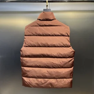 Replica Prada Minimalist Down Vest Brown Classic Reps - RepLuxe