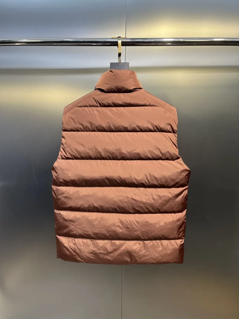 Replica Prada Minimalist Down Vest Brown Classic Reps - RepLuxe