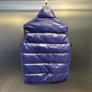 Replica Prada Minimalist Down Vest Blue Sleeveless Reps - RepLuxe