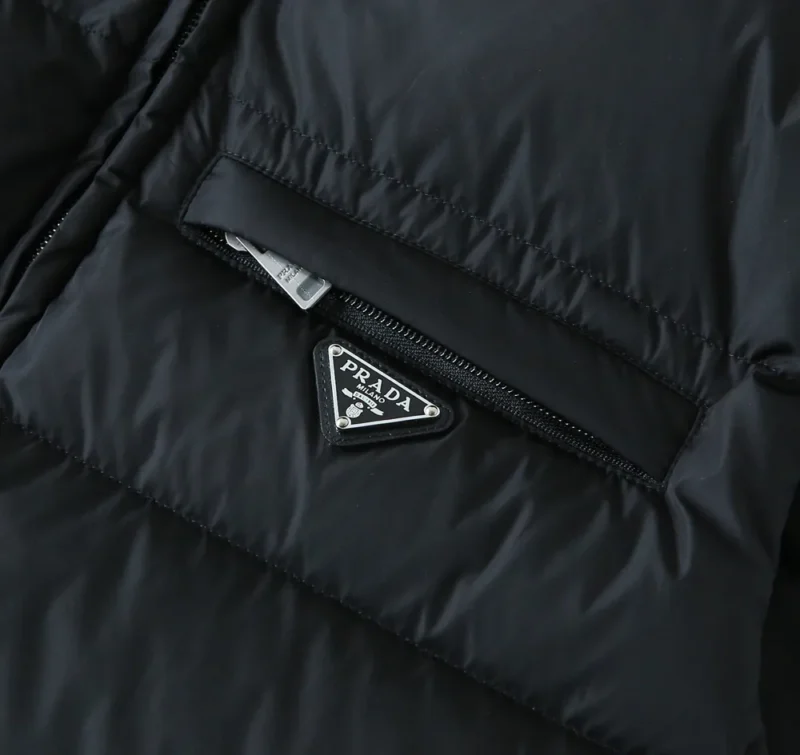 Replica Prada Re-Nylon Down Vest Cocoa Brown Reps - RepLuxe