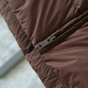 Replica Prada Re-Nylon Down Vest Cocoa Brown Reps - RepLuxe