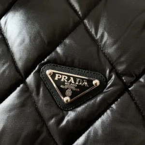 Replica Prada Quilted Down Vest Black Classic Reps - RepLuxe