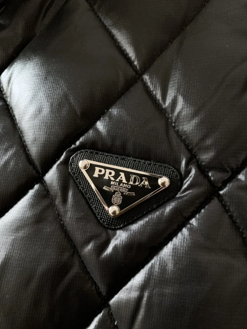 Replica Prada Quilted Down Vest Black Classic Reps - RepLuxe