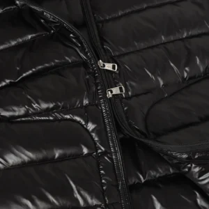 Replica Moncler Acorus Stand Collar Down Jacket Black Reps - RepLuxe
