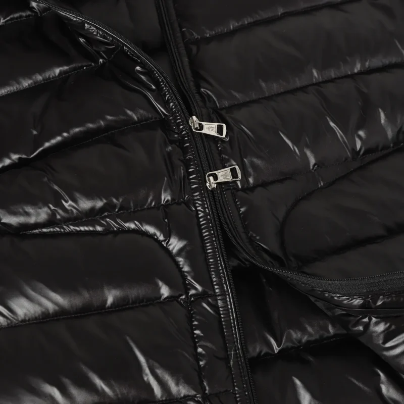 Replica Moncler Acorus Stand Collar Down Jacket Black Reps - RepLuxe