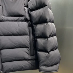 Replica Prada ReNylon Down Jacket Grey Quilted Reps - RepLuxe