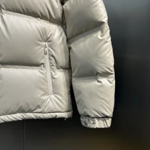 Replica Prada Down Jacket Beige Hooded Style Reps - RepLuxe