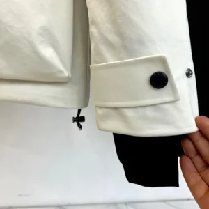 Replica Prada Down Jacket Hooded White Style Reps - RepLuxe