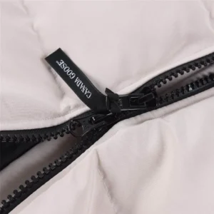 Replica Canada Goose Mystique 3035LB Parka Light Grey Reps - RepLuxe