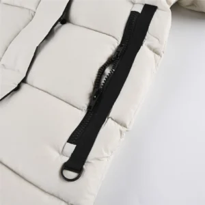 Replica Canada Goose HyBridge Down Parka White Coat Reps - RepLuxe