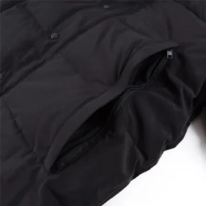Replica Canada Goose Wyndham 388M Black Parka Reps - RepLuxe