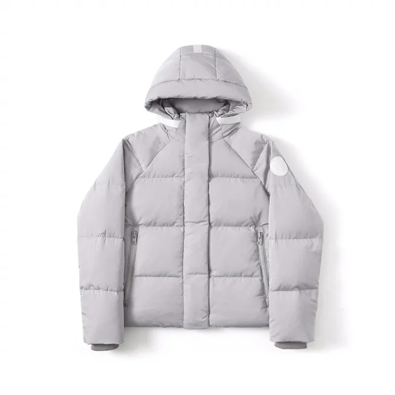 Replica Canada Goose Junction Macaron Down Jacket Moonstone Grey Reps - RepLuxe
