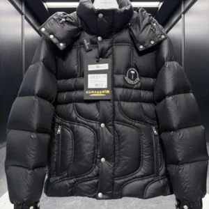 Replica Moncler Palm Angels Cherith Black Jacket Reps - RepLuxe