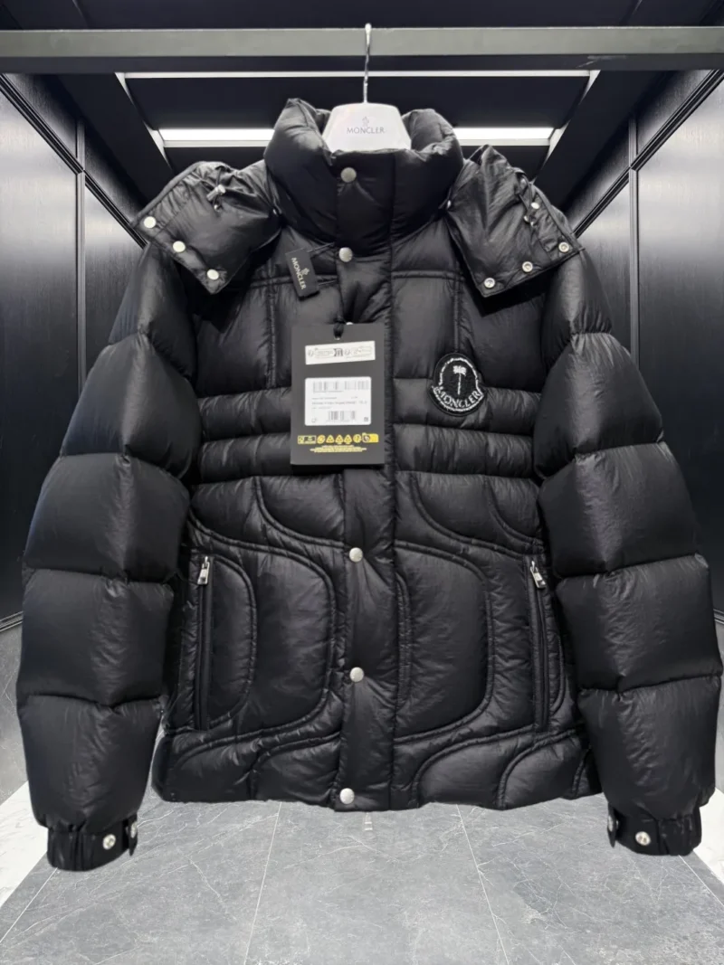 Replica Moncler Palm Angels Cherith Black Jacket Reps - RepLuxe