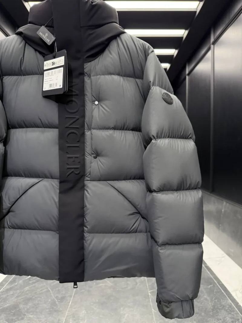 Replica Moncler Madeira Black Short Down Jacket Reps - RepLuxe