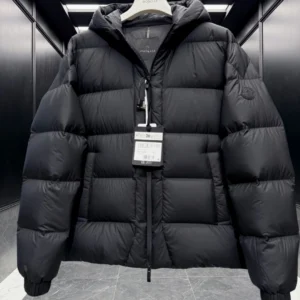 Replica Moncler Matt Black 558 Down Jacket Black Reps - RepLuxe