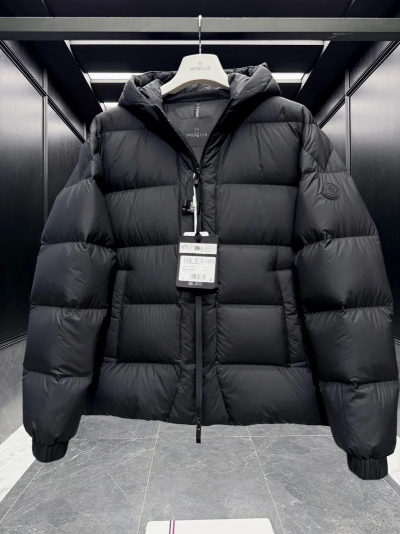 Replica Moncler Matt Black 558 Down Jacket Black Reps - RepLuxe