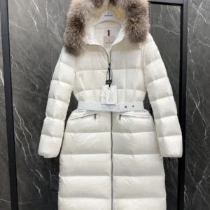 Replica Moncler Boedic Down Jacket White Fur Trim Reps - RepLuxe