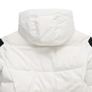 Replica Moose Knuckles Classic Pilot Down Jacket White Reps - RepLuxe