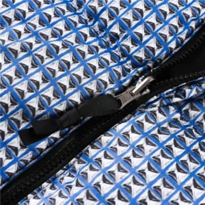 Replica Supreme TNF Studded Logo Hooded Puffer Blue Reps - RepLuxe