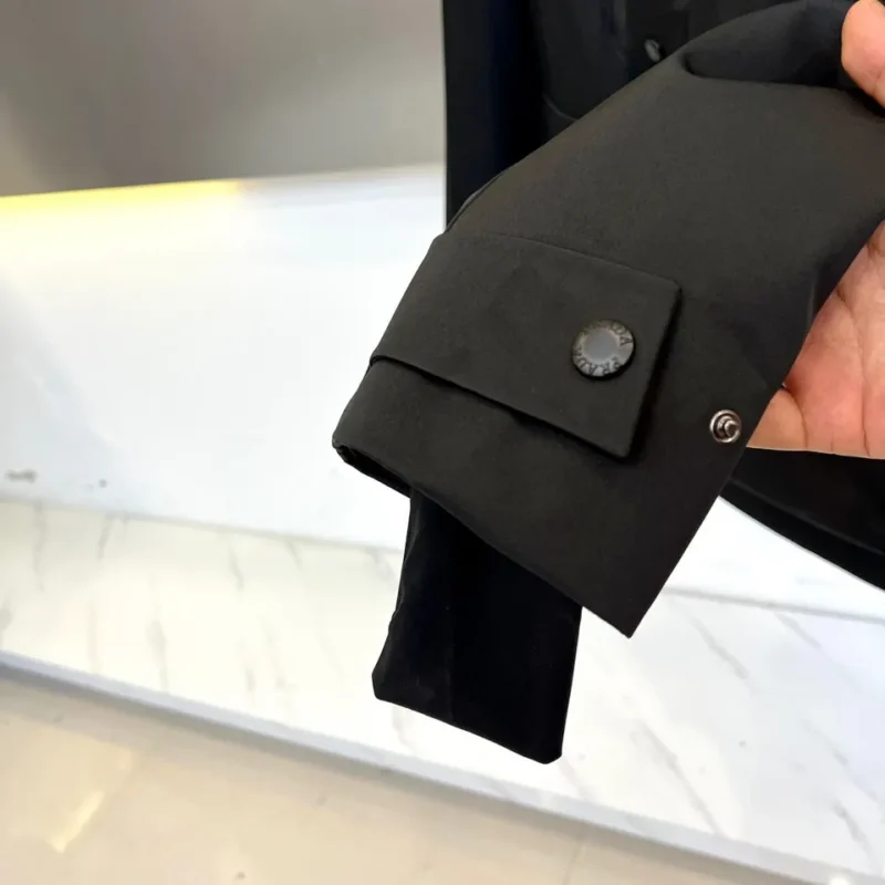 Replica Prada Down Jacket Black Hooded Style Reps - RepLuxe