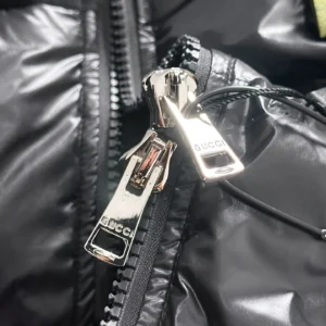 Replica Gucci Longue Saion Down Jacket Black Quilted Reps - RepLuxe