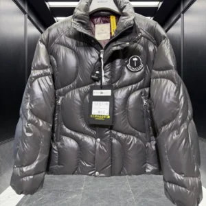 Replica Moncler Palm Angels Haunani Puffer Jacket Black Reps - RepLuxe