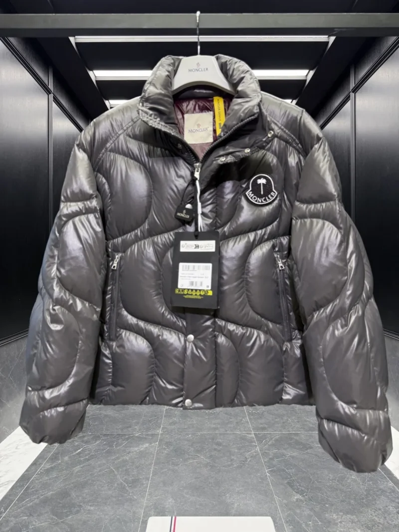 Replica Moncler Palm Angels Haunani Puffer Jacket Black Reps - RepLuxe