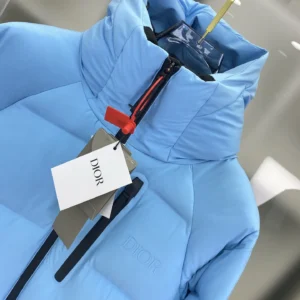 Replica Dior Descente Ski Jacket Light Blue Puffer Reps - RepLuxe