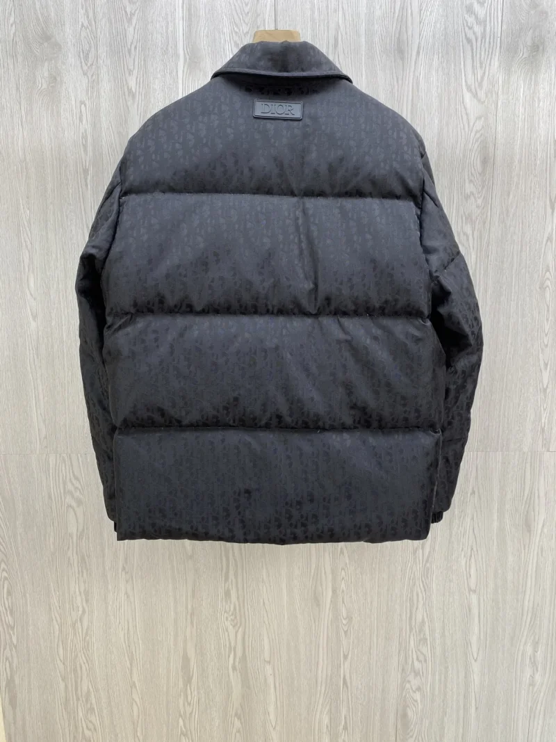 Replica Dior CD Classic Down Jacket Black Quilted Reps - RepLuxe