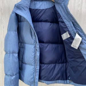 Replica Dior CD Classic Down Jacket Blue Oblique Reps - RepLuxe