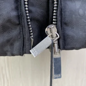 Replica Dior CD Classic Down Jacket Black Oblique Reps - RepLuxe