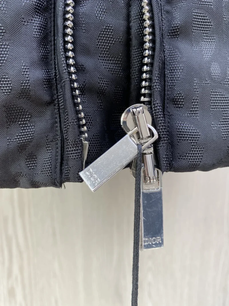 Replica Dior CD Classic Down Jacket Black Oblique Reps - RepLuxe