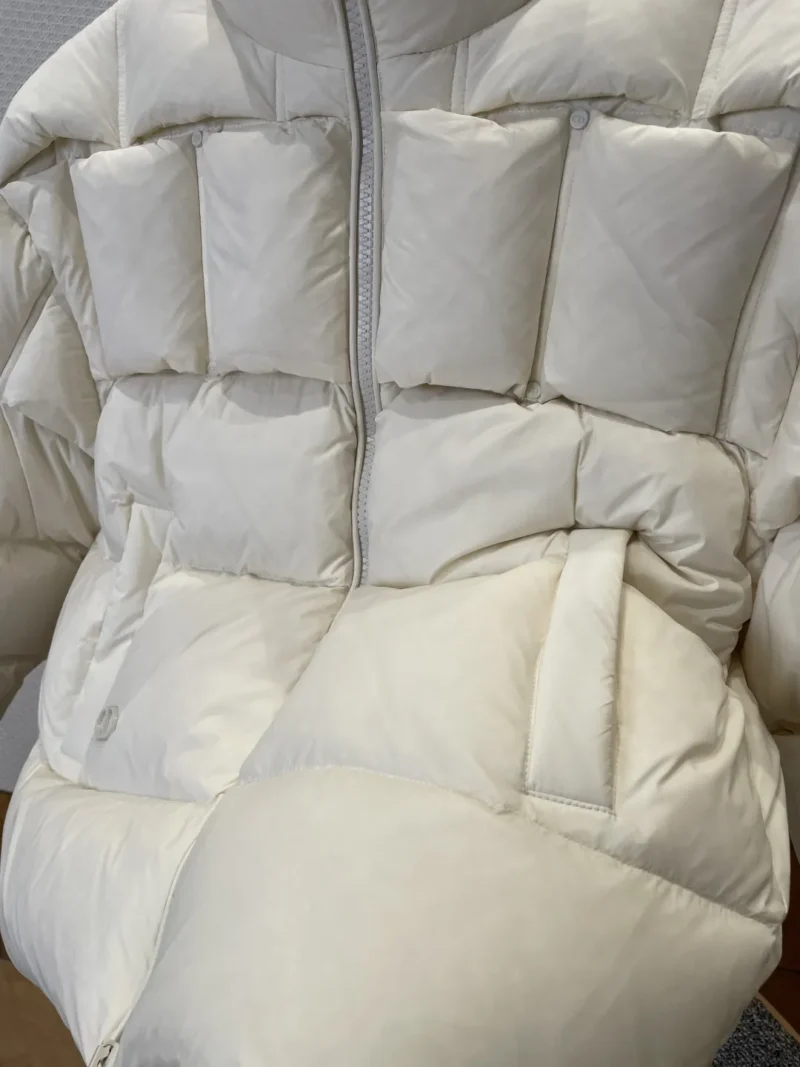 Replica Dior Down Jacket White Quilted Reps - RepLuxe