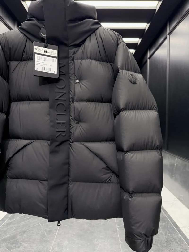 Replica Moncler Madeira Down Jacket Black Short Reps - RepLuxe