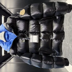 Replica Moncler Dervox Down Jacket Black Pop Reps - RepLuxe