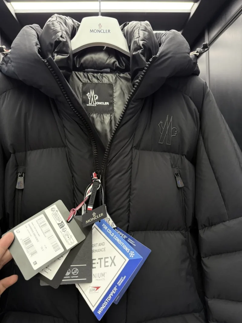 Replica Moncler Grenoble Cherferie Black Jacket Reps - RepLuxe