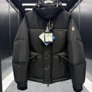 Replica Moncler Grenoble Albiez Down Jacket Black Casual Reps - RepLuxe