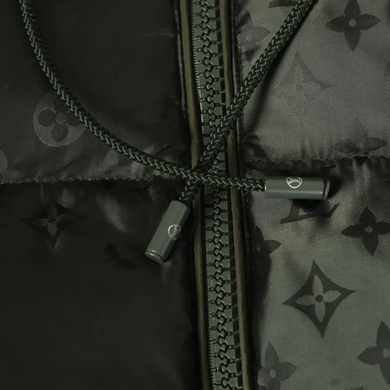 Replica Louis Vuitton Down Jacket Olive Monogram Reps - RepLuxe