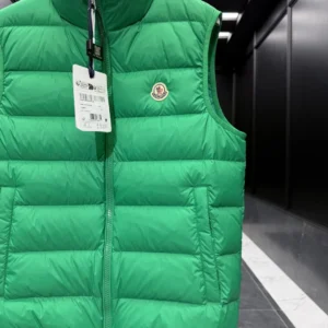 Replica Moncler Contrin Vest Green Quilted Style Reps - RepLuxe