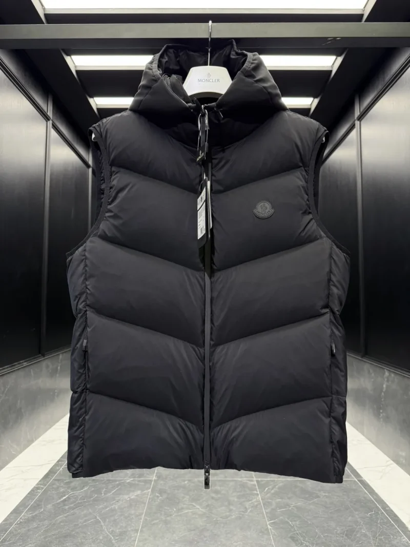 Replica Moncler Guersac Quilted Vest Black Men Reps - RepLuxe
